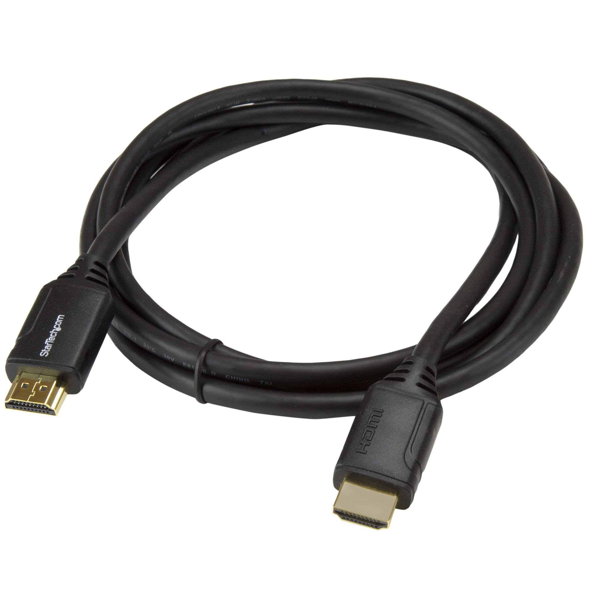 Kabel HDMI 2m czarny (HDMM2MP) – Wysoka jakość połączeń wideo