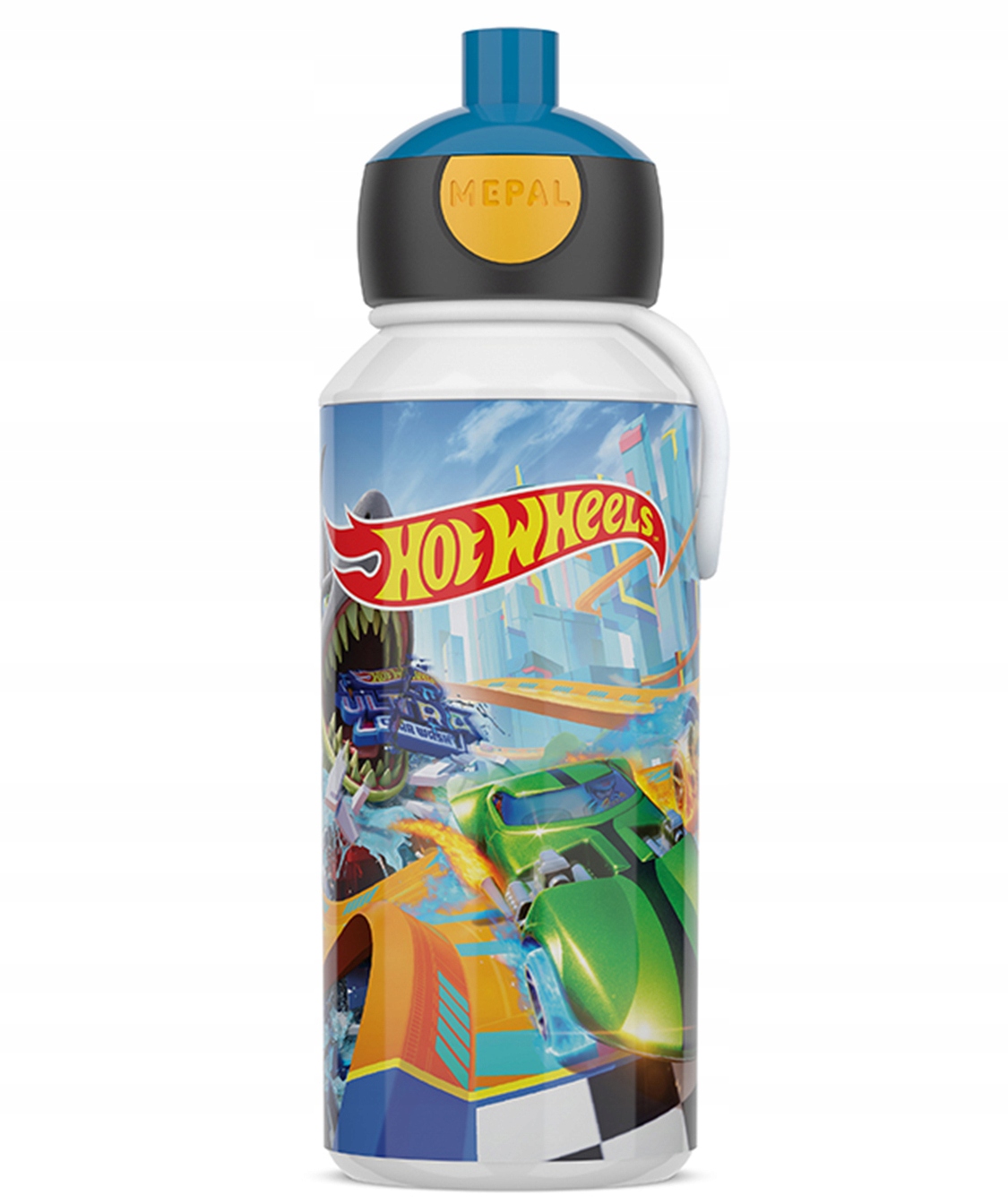 Butelka POP-UP CAMPUS 400ml HOT WHEELS – Idealna dla małych fanów motoryzacji