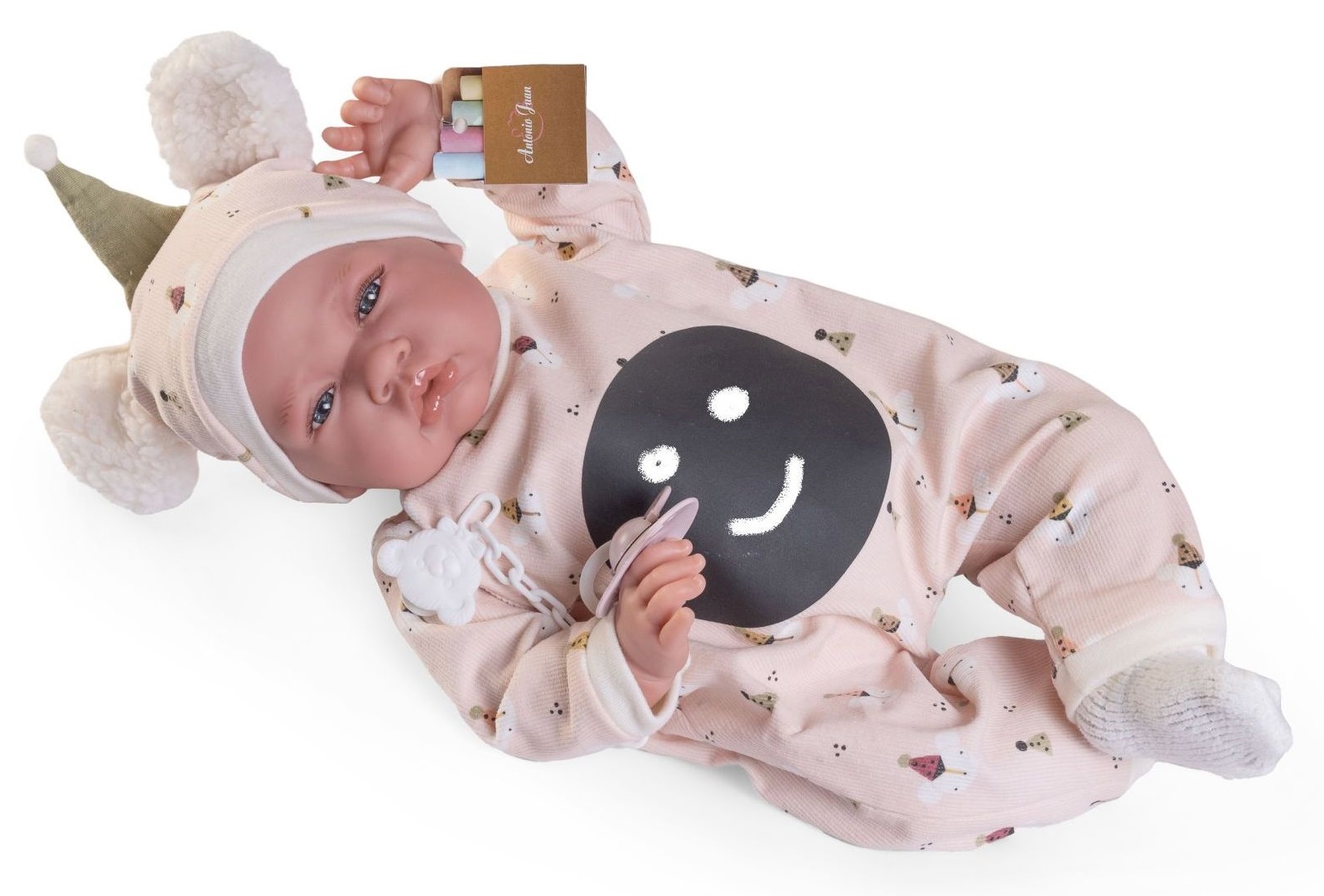 Lalka hiszpańska Recien Nacido Dibuja 42cm – Idealny towarzysz zabaw