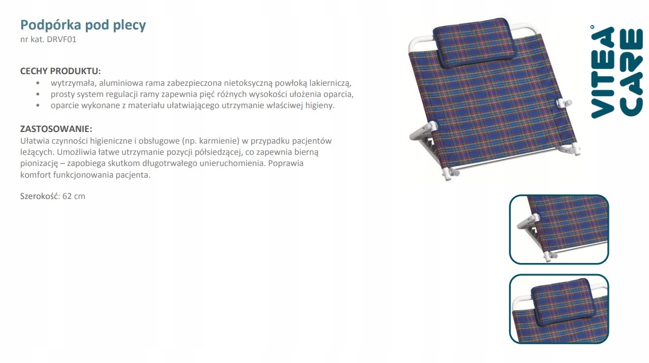 Materiały wysokiej jakości - aluminium i tkanina poliestrowa