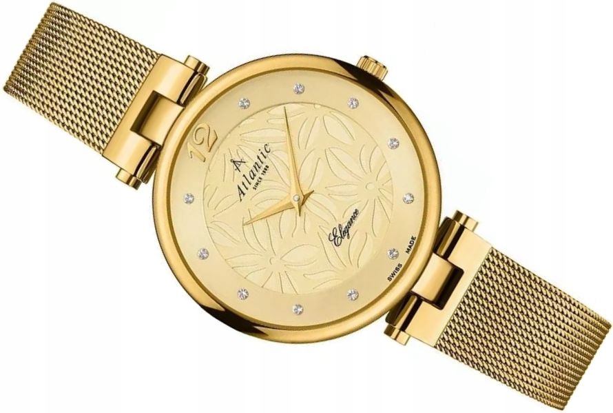 Zegarek Atlantic Elegance 29037.45.31MB Cyrkonie Mesh – Elegancja na każdą okazję