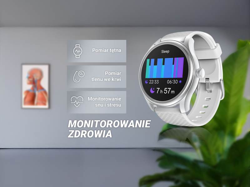 Zegarek sportowy Hama z 100 trybami sportowymi