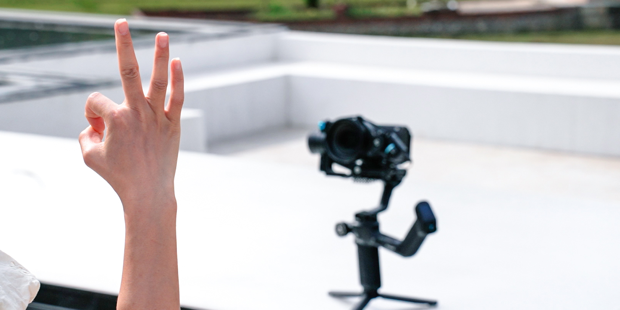 width=100% Gimbal ręczny FeiyuTech Scorp 3 Kit do aparatów VDSLR i kamer