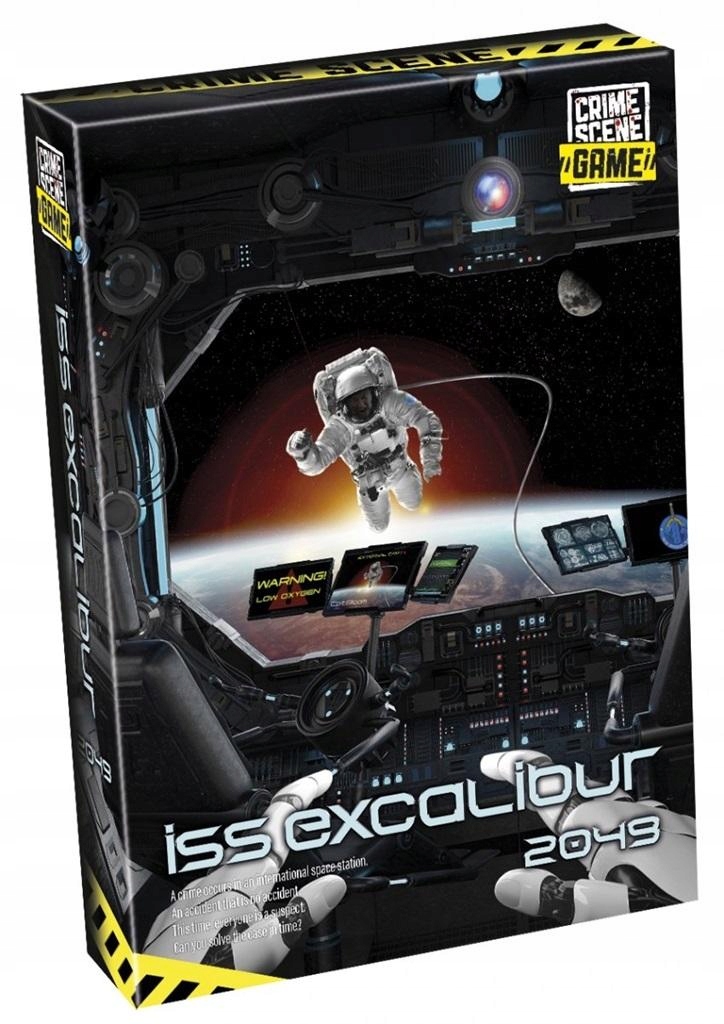 Gra planszowa Crime Scene: ISS Excalibur 2049 – Zbrodnia w kosmosie