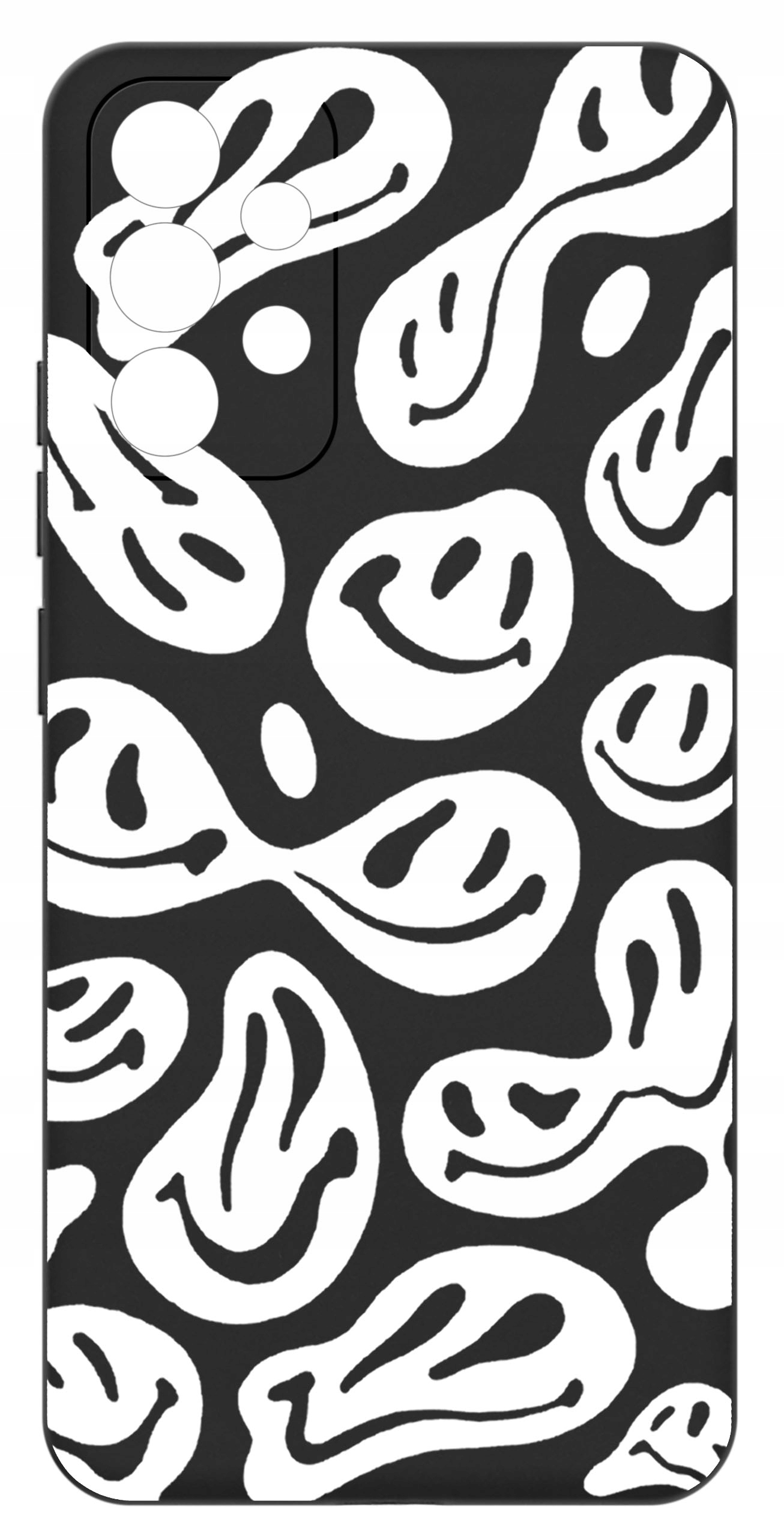 Etui do Samsung Galaxy A33 5G WZORY | Silikonowe Matt Case z Szkłem Hartowanym 9H