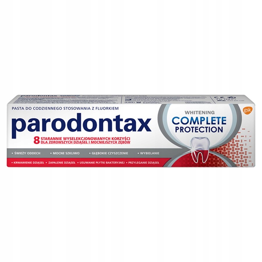 Parodontax Pasta do zębów Complete Protection Extra Fresh – Zdrowe zęby i dziąsła na co dzień