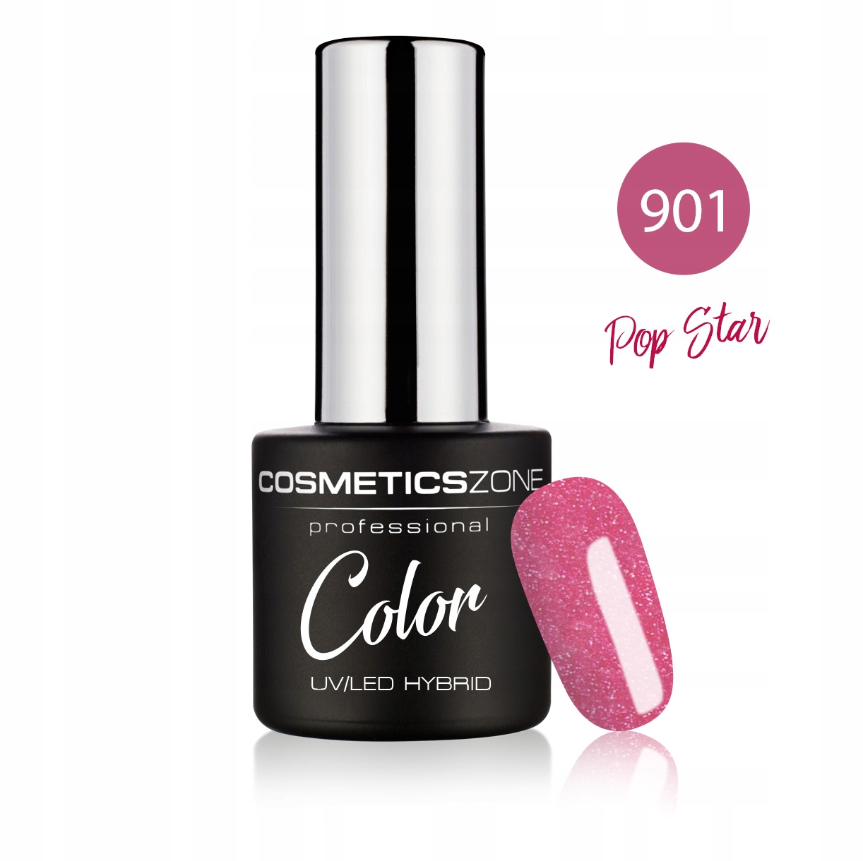 COSMETICS ZONE LAKIER HYBRYDOWY KOLOR 7ML - NR 901 EAN (GTIN) 5904754520553