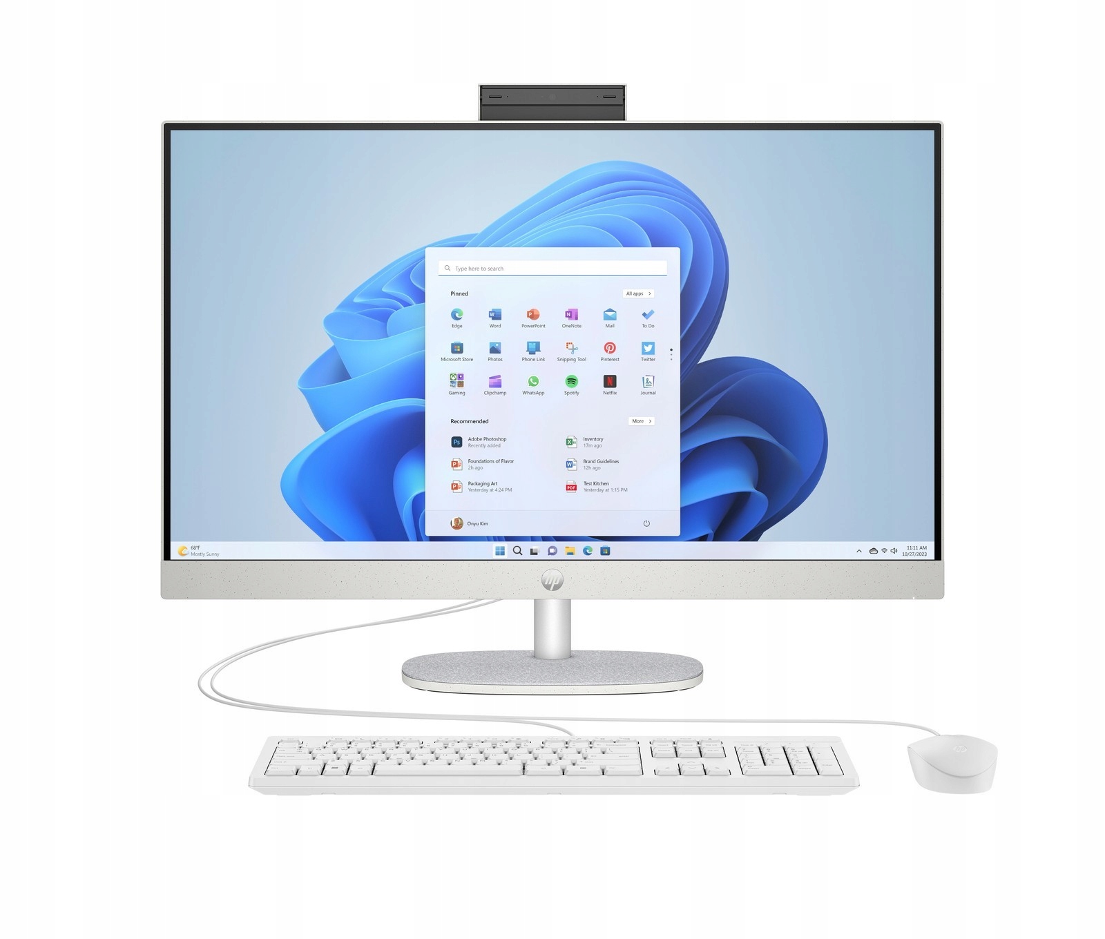 Komputer All in One HP 27-cr0022nl – Wydajność i elegancja w jednym