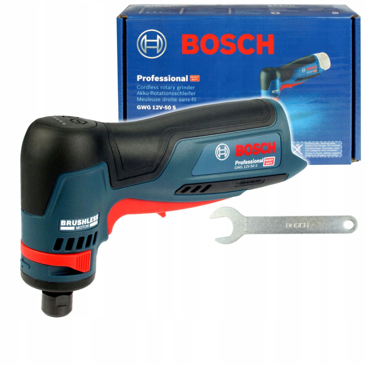Szlifierka obrotowa GWG 12V-50 S BOSCH – Wydajność i wszechstronność w Twoim warsztacie