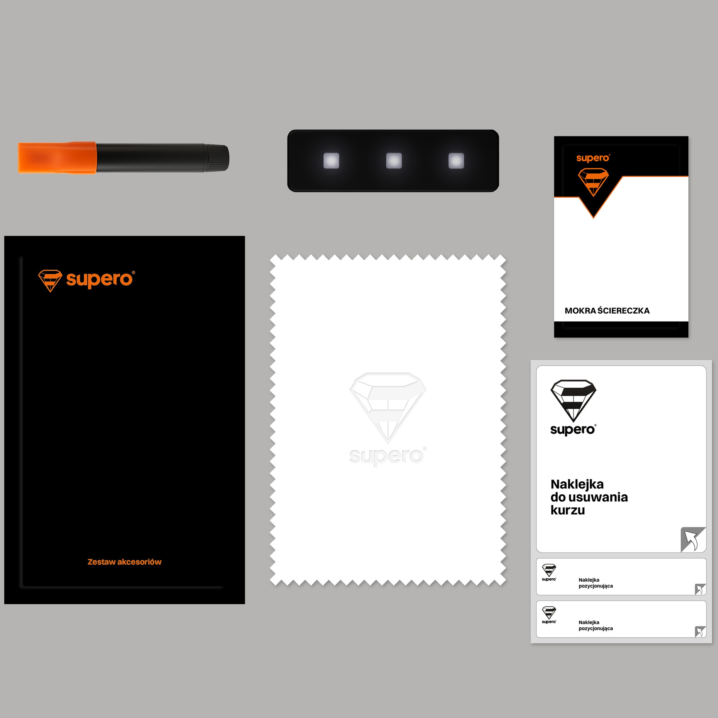 Zestaw aplikacyjny – Wszystko, co potrzebne do montażu