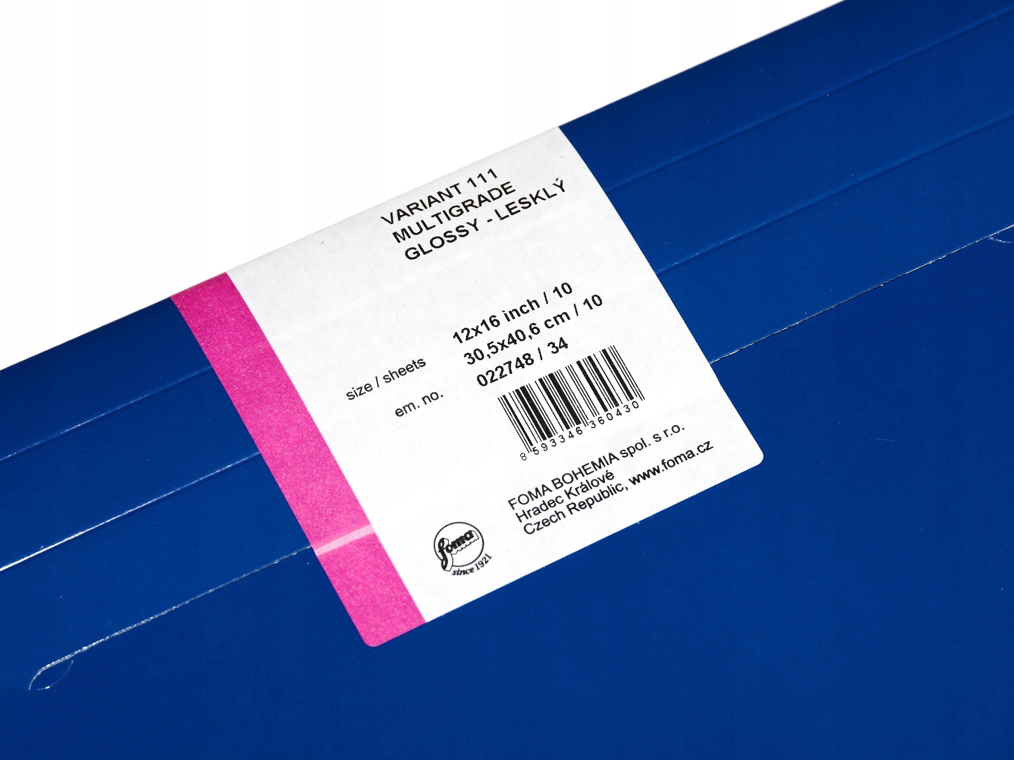 Opakowanie i ilość arkuszy