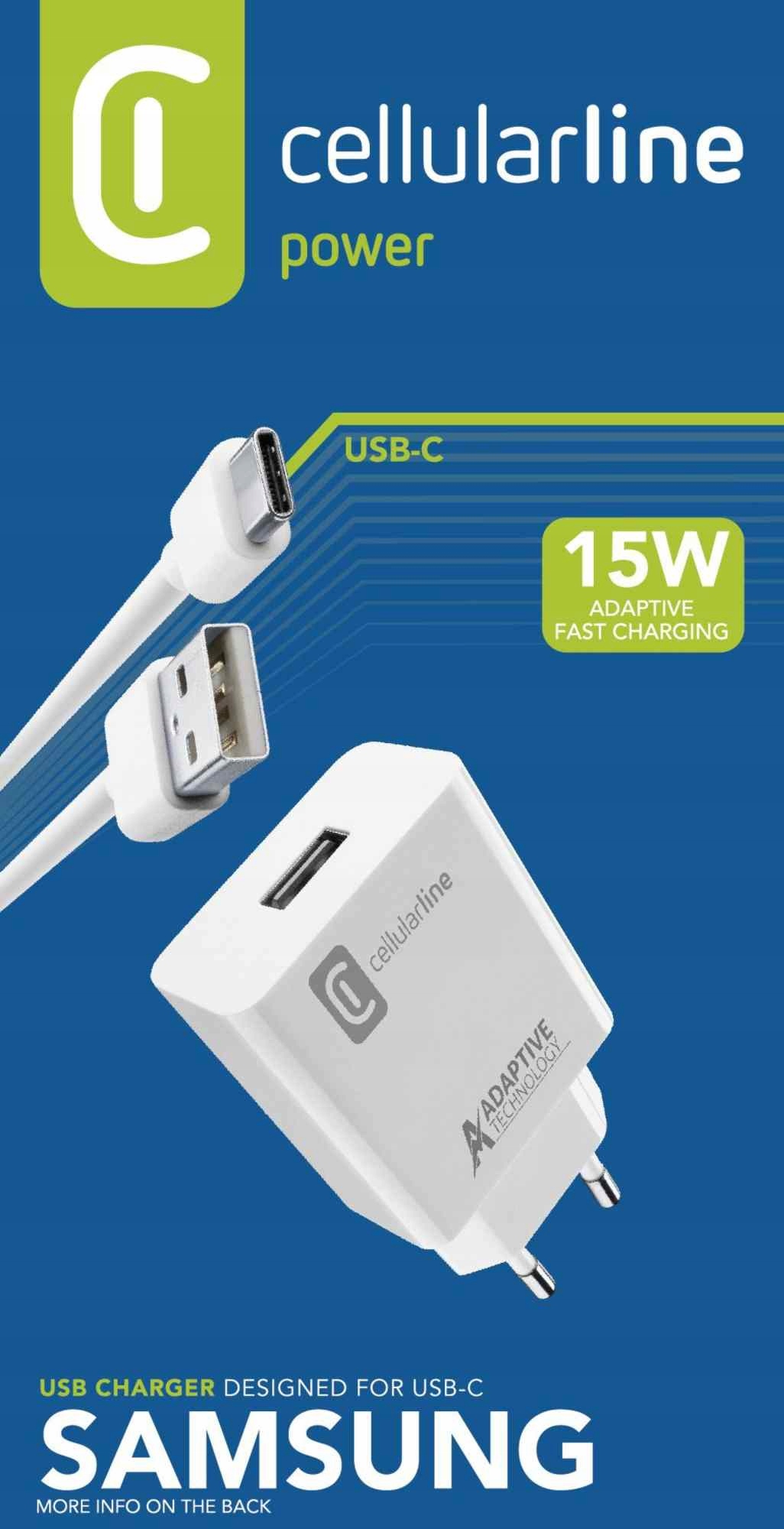 Wbudowany kabel USB-C o długości 1 m