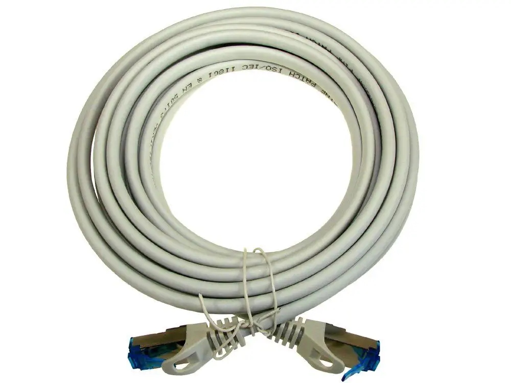 CAT 6a Patchcord S/FTP Szary 5m (CQ3072S) – Idealne połączenie dla Twojej sieci