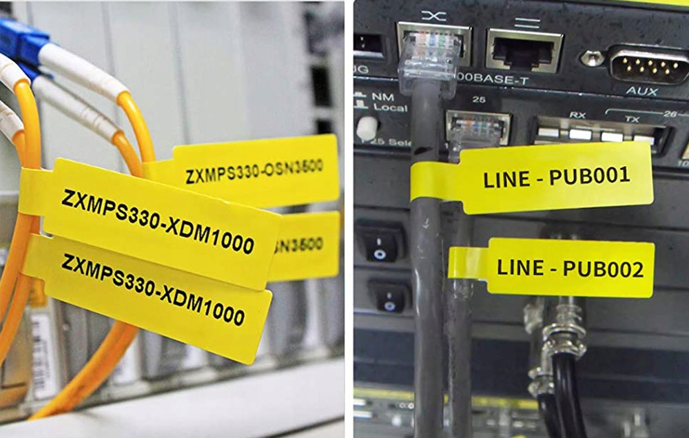 Naklejki Termiczne Niimbot 12,5x74+35, 65 szt. – Idealne do biura i domu