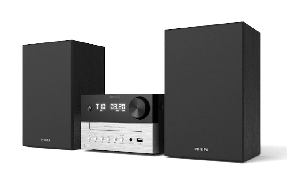 Mikrowieża Philips TAM3205M2/12 – Doskonałe brzmienie w Twoim domu