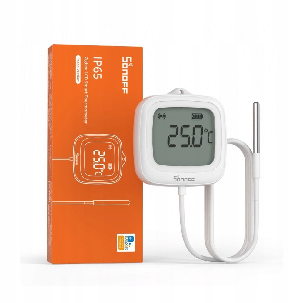 Czujnik Temperatury ZigBee LCD SNZB-02LD – Inteligentne monitorowanie temperatury
