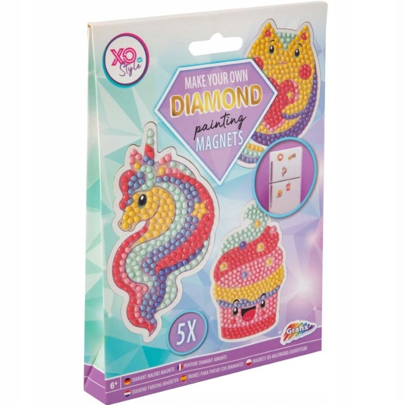 Diamentowe ozdabianie magnesów XO Style – Kreatywność na wyciągnięcie ręki