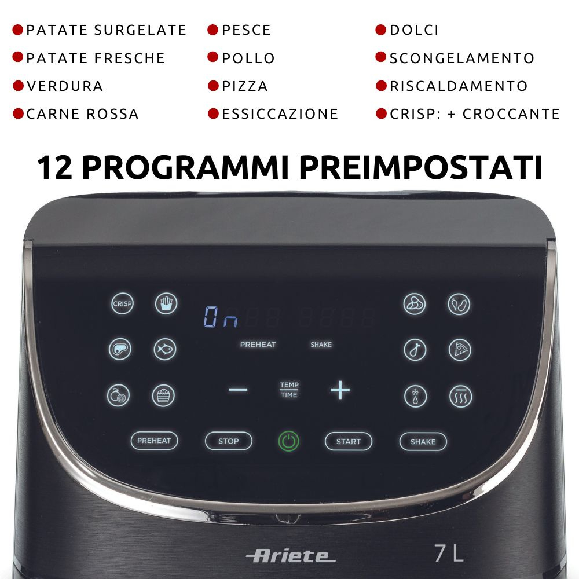 Funkcja timera – Precyzyjne ustawienie czasu smażenia