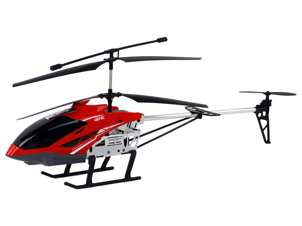 Helikopter RC Śmigłowiec Zdalnie Sterowany Na Pilot 70 cm Czerwony – Idealna zabawa w powietrzu