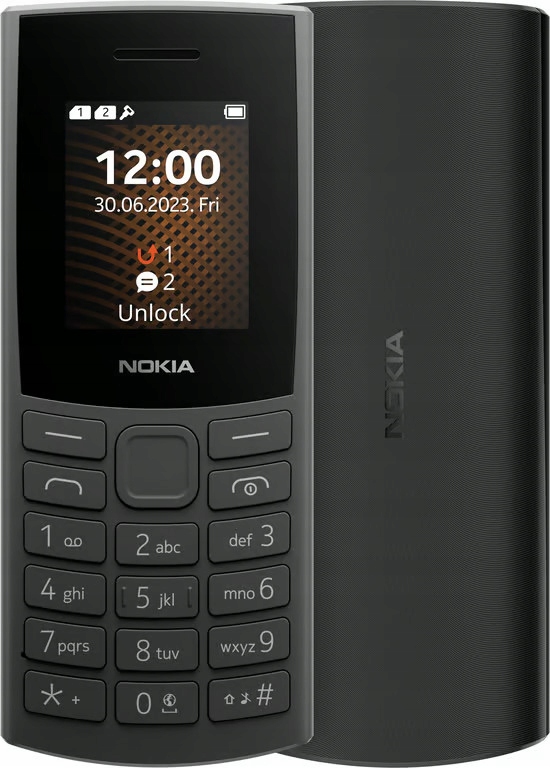 Telefon komórkowy Nokia 105 4G Dual SIM Black – Idealny wybór dla seniorów