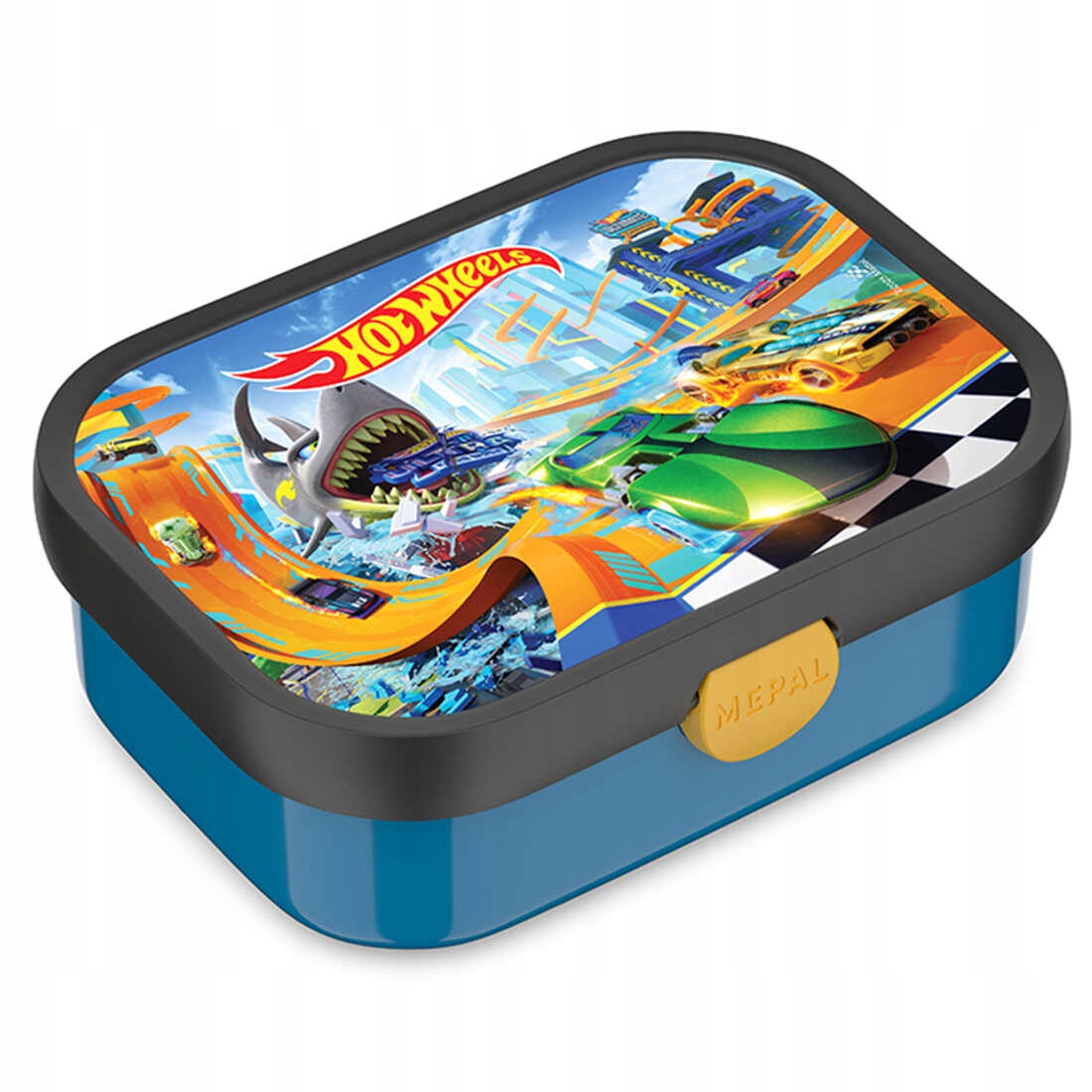 Kolorowy zestaw lunchowy Hot Wheels – Wesołe jedzenie w drodze