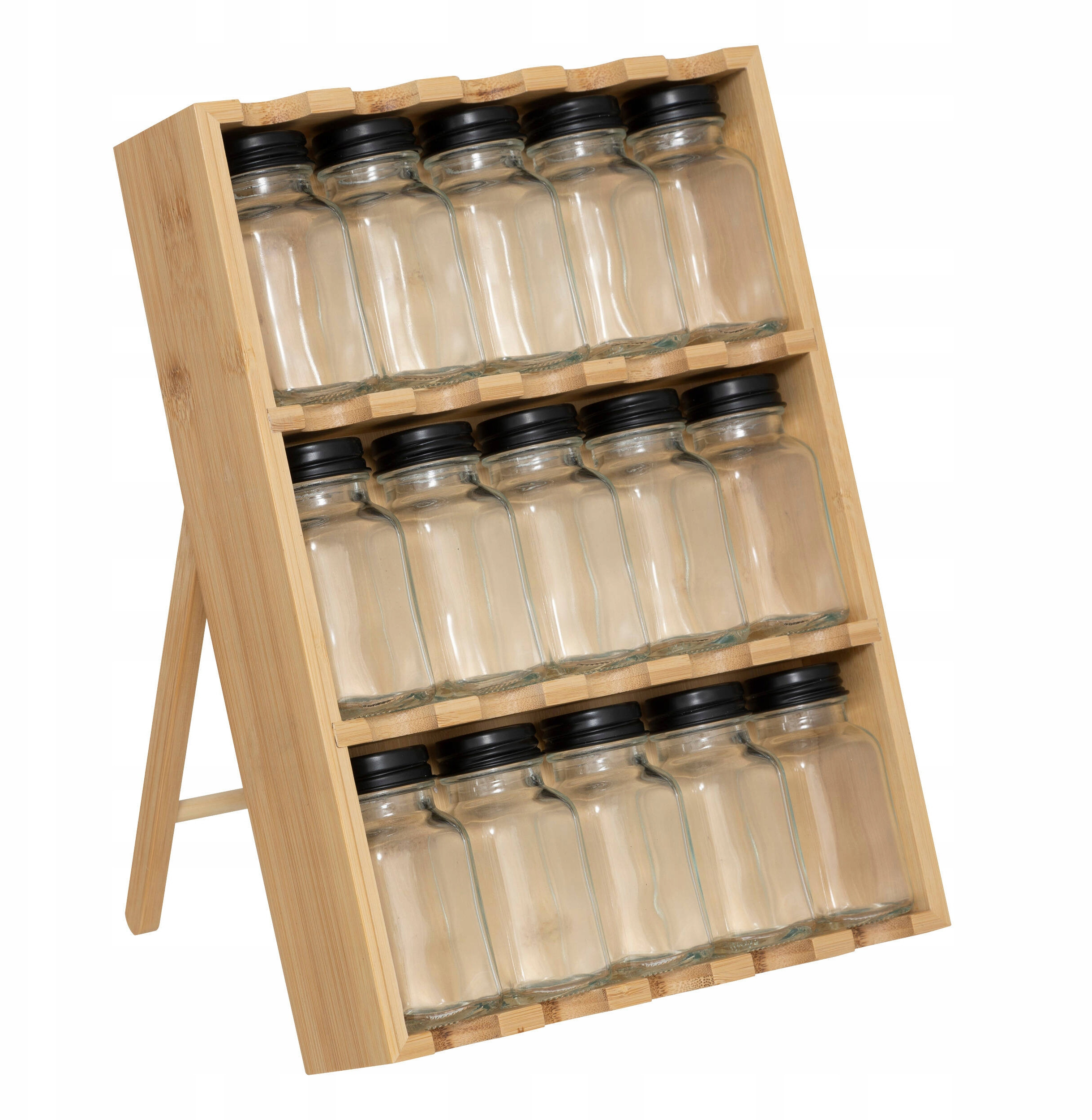 Wysokiej jakości materiały – bambusowy organizer