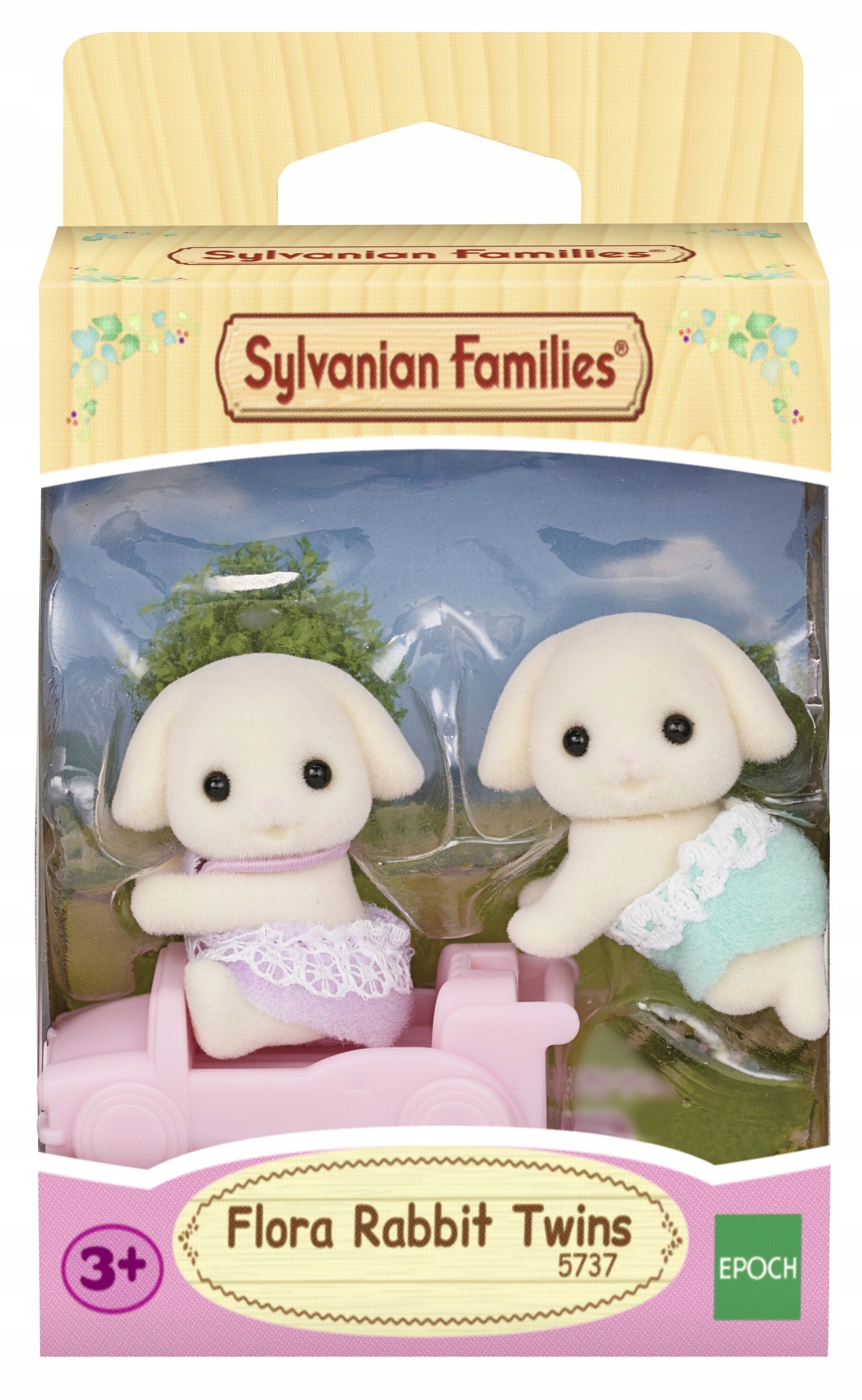 Figurka Teka Bliźniaki Flora Rabbit – Urocze króliki do zabawy
