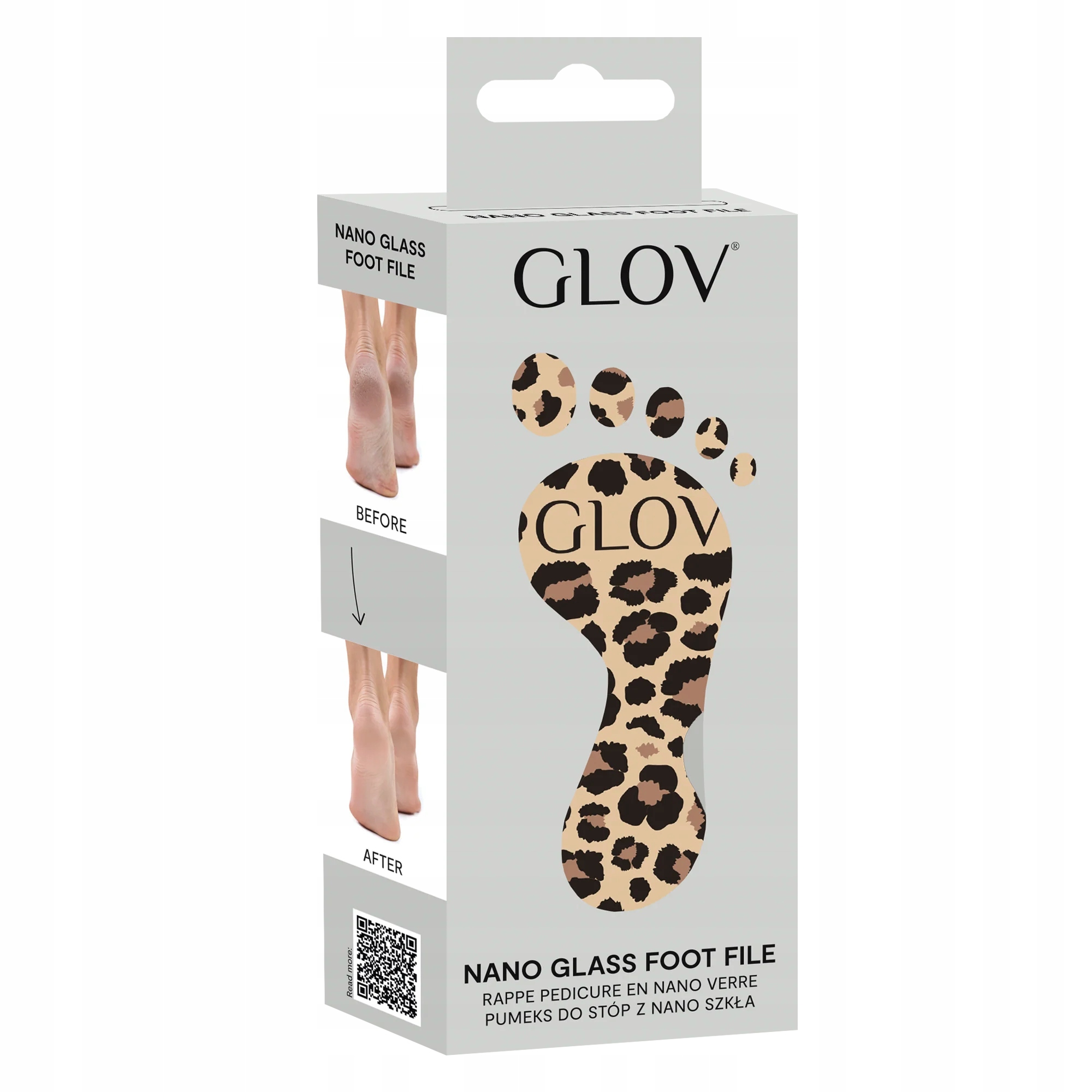 GLOV Nano Glass Foot File* pumeks – Profesjonalna pielęgnacja stóp w Twoim domu
