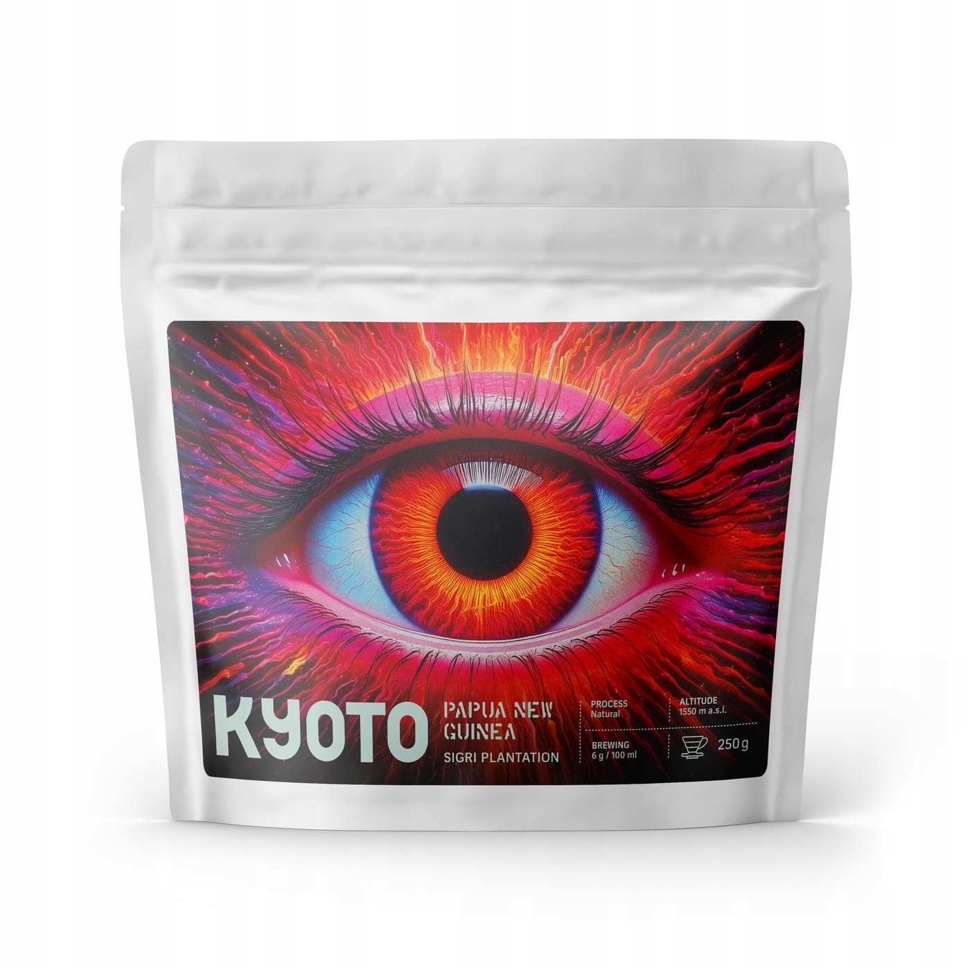 KYOTO - Papua Nowa Gwinea Sigri Estate Natural Filter 250g – Wyjątkowa kawa z Papui-Nowej Gwinei