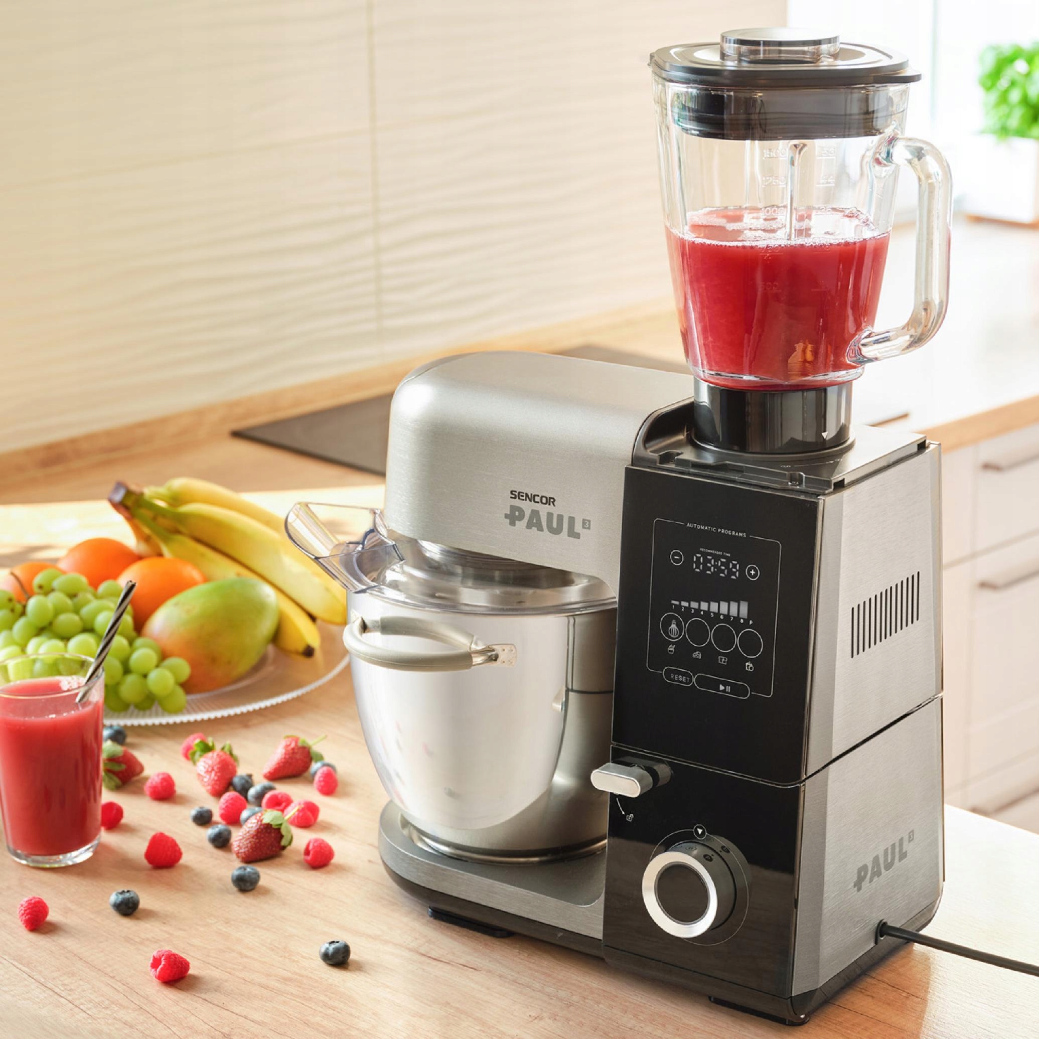 Funkcje wielofunkcyjne – Mielenie, ubijanie, ugniatanie ciasta