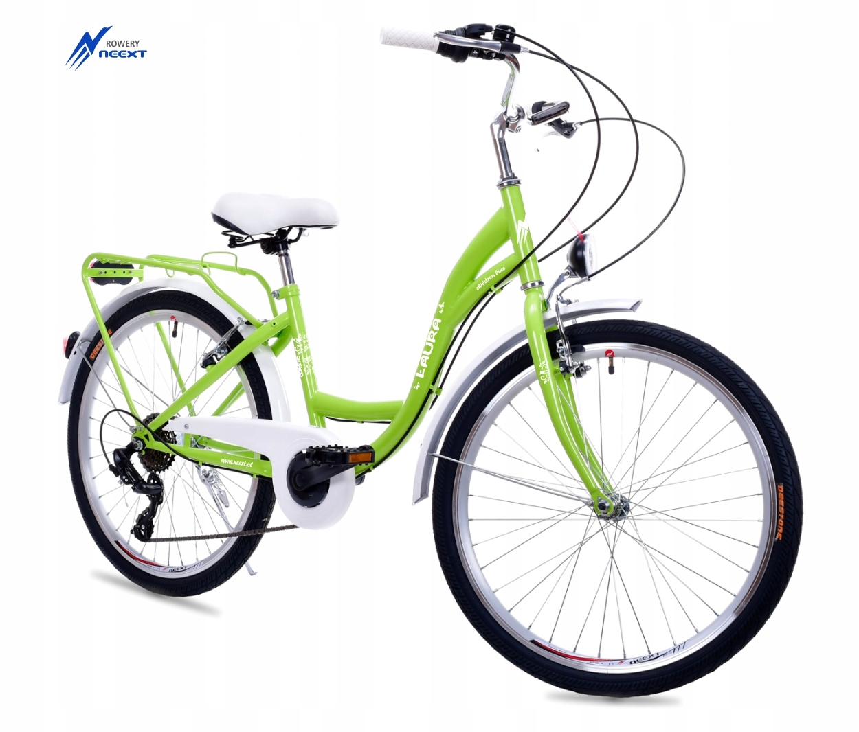 Dziewczęcy Rower Miejski 24 LAURA 6 bieg SHIMANO Kod producenta N0LA24V6CT355-SEB