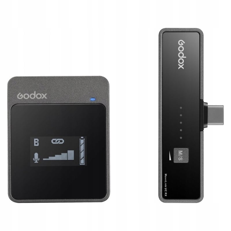 Godox Movelink UC1 2.4GHz bezprzewodowy system mikrofonowy (USB Type-C) – Idealne rozwiązanie dla twórców