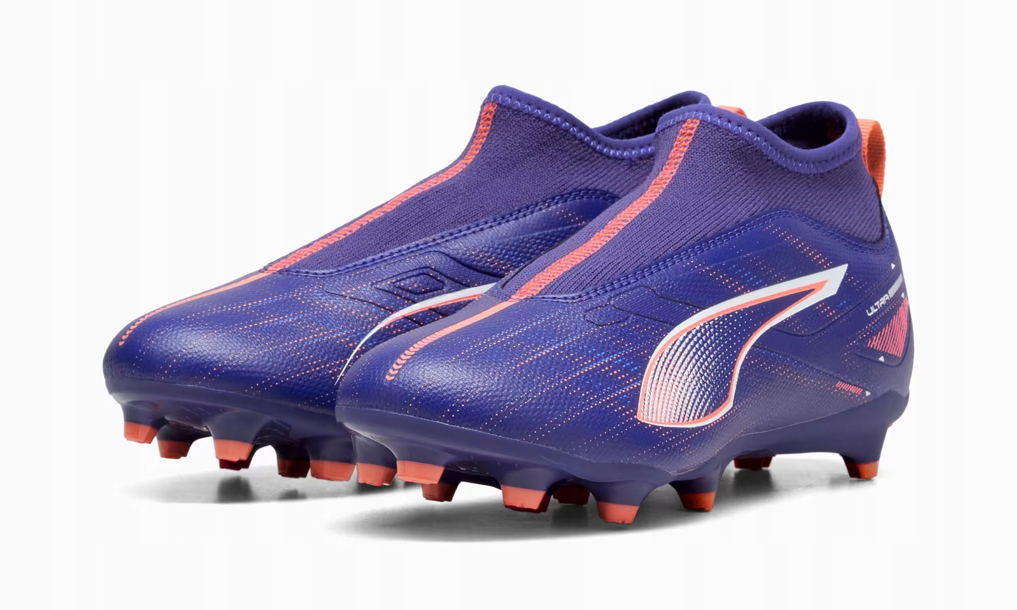 Buty Puma Ultra 5 Match+LL Jr FG/MG – Idealne korki dla młodych piłkarzy
