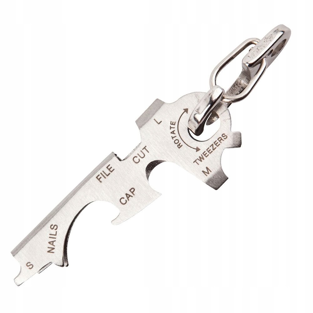 Breloczek True Utility Brelok KEYTOOL 8 w 1 – Niezbędne narzędzie w kieszeni