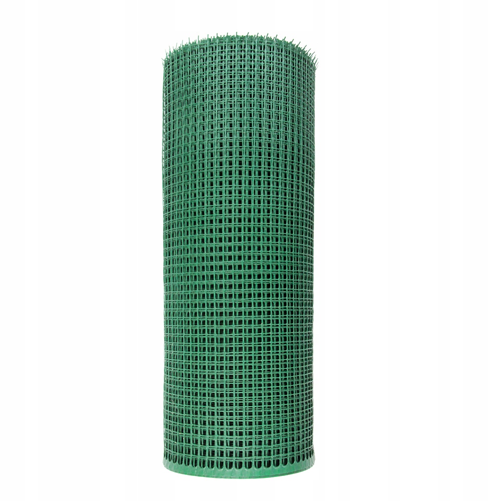 Siatka PVC Kwadra 16 Light Zielona 0,8m x 50m – Idealne rozwiązanie dla Twojego ogrodu