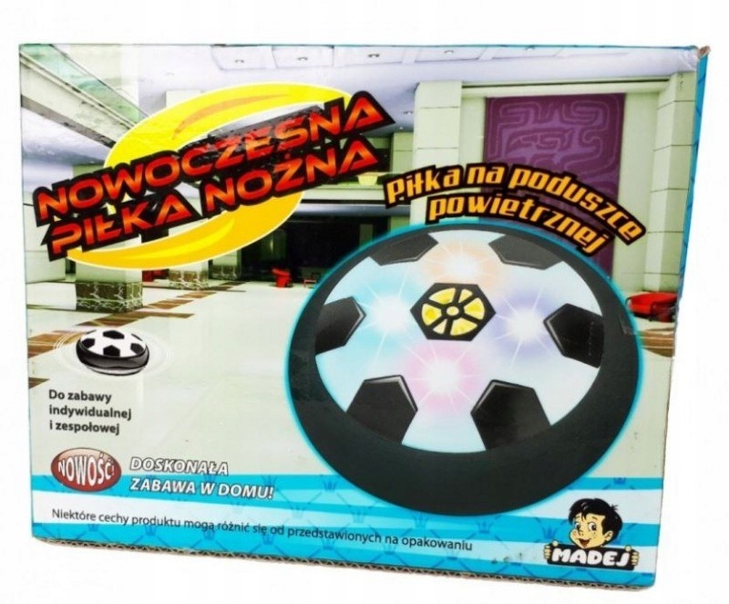 Latający dysk – Unosząca się piłka na poduszce powietrznej