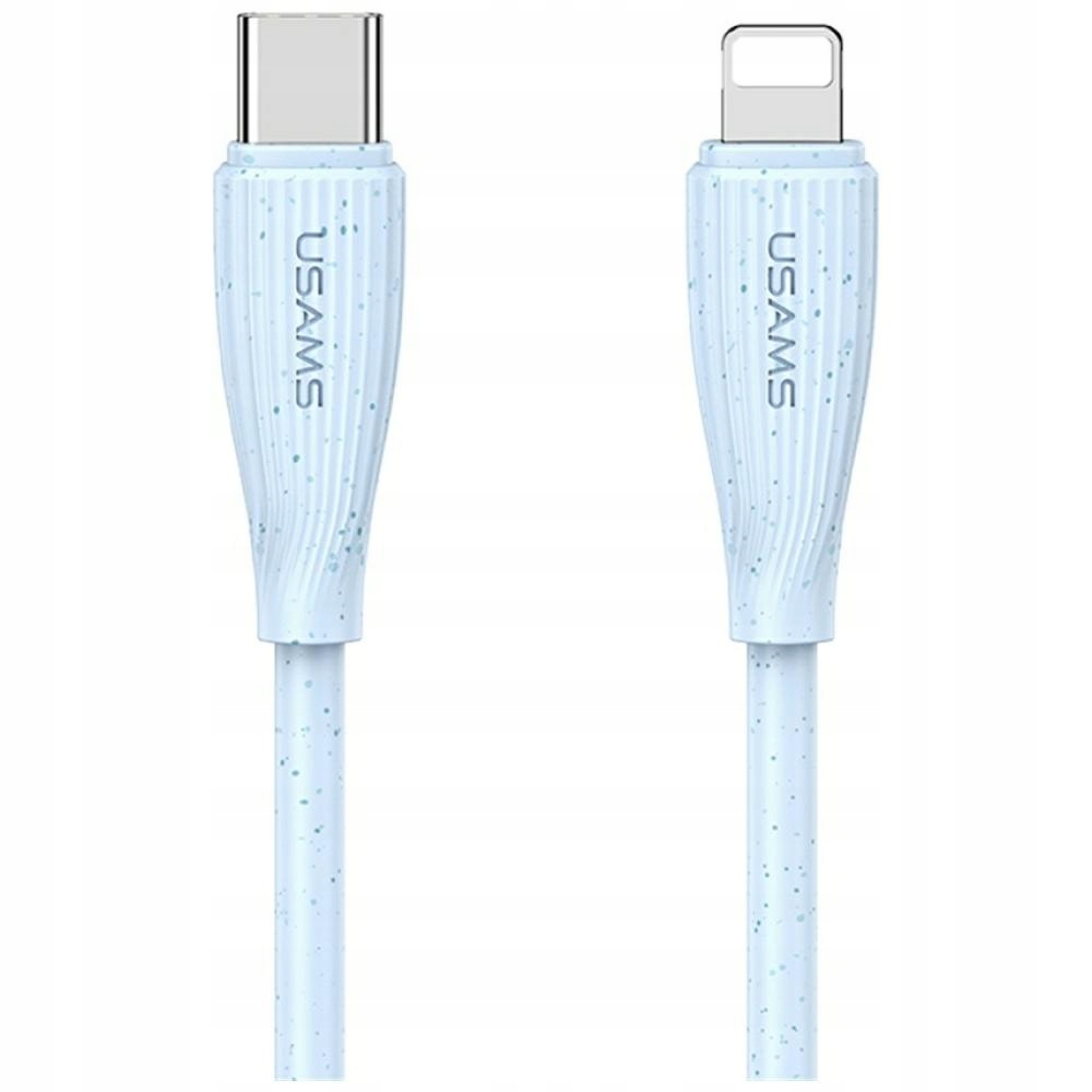 Kabel USAMS Green Series SJ717 30W USB-C do Lightning 1m – Wydajność i styl w jednym