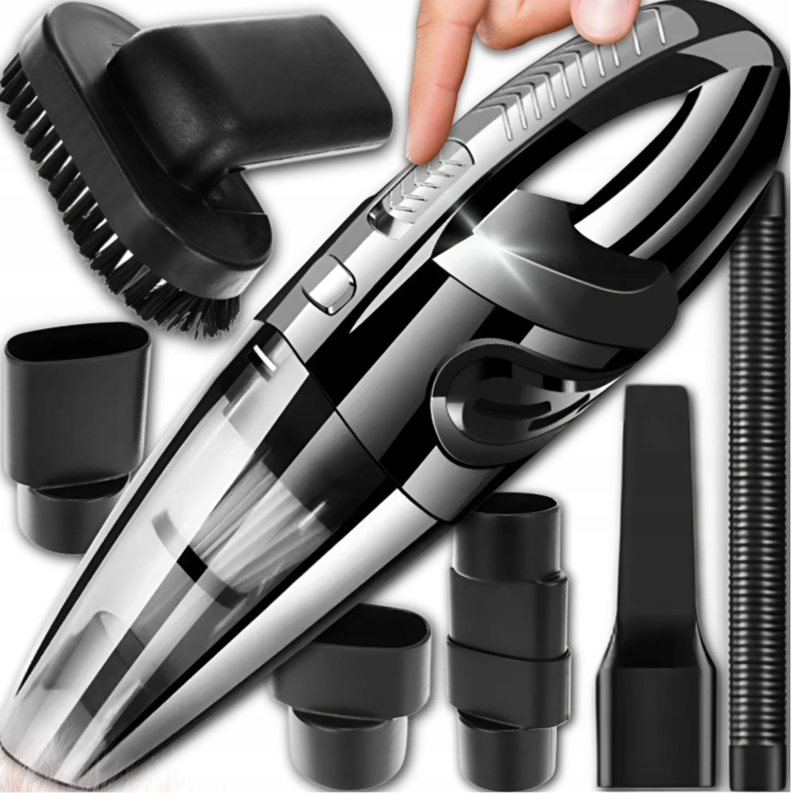 Zestaw akcesoriów do dokładnego sprzątania