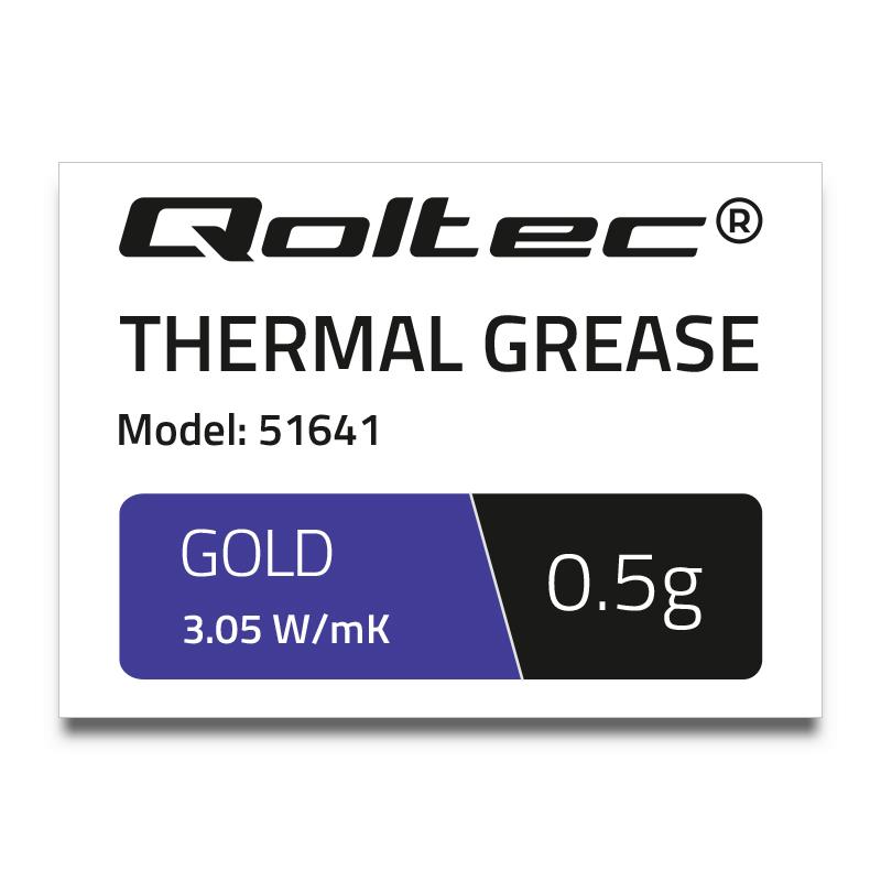 Pasta termoprzewodząca Qoltec 0.5g – Wydajność i niezawodność dla Twojego komputera