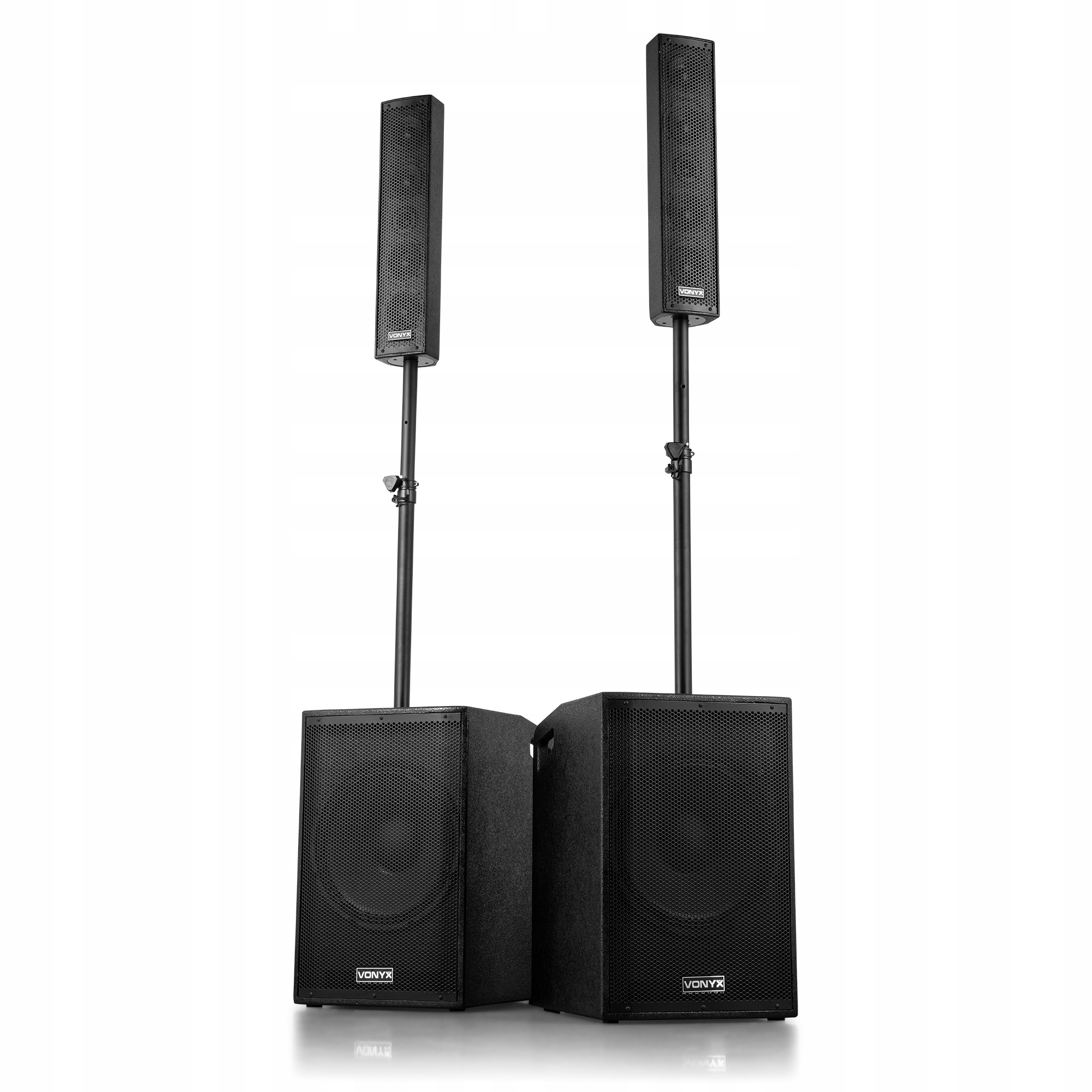 Zestaw nagłośnieniowy aktywny VX1080BT 2.2 – Idealne rozwiązanie dla DJ-ów i imprez