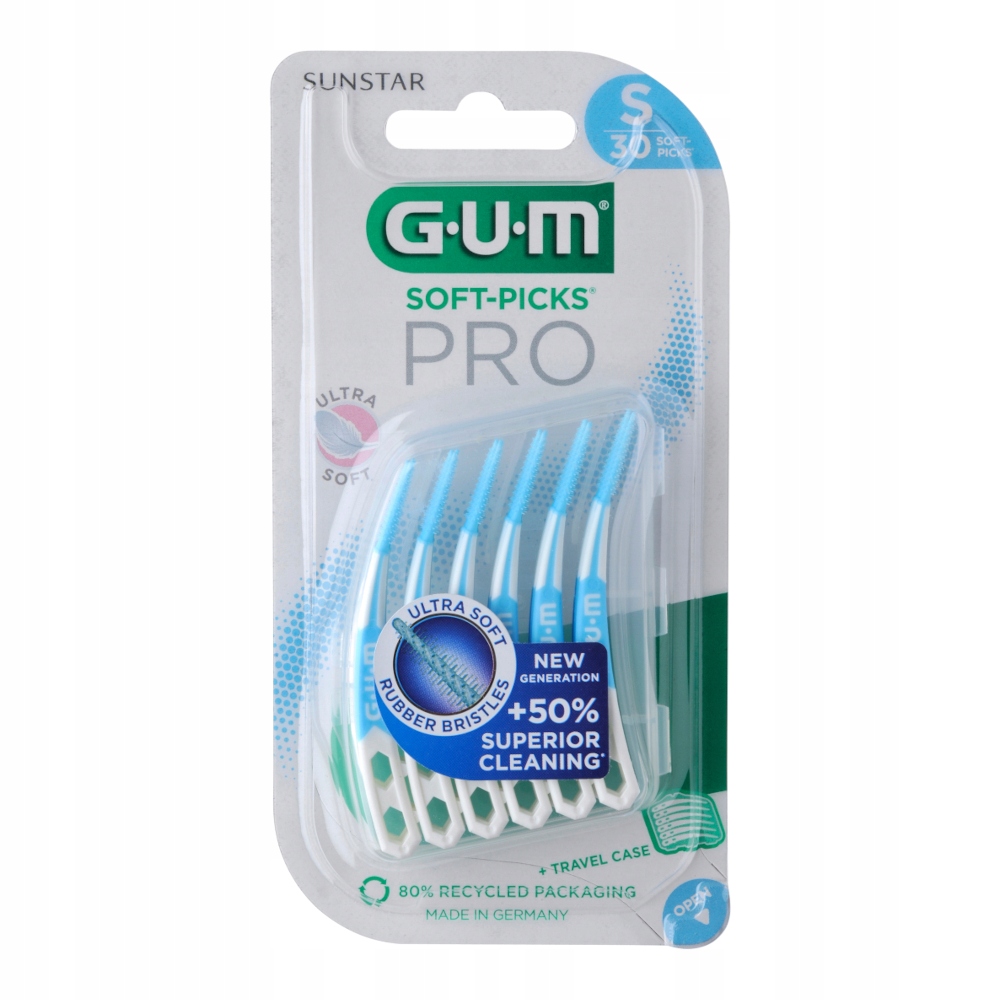 Sunstar GUM D.GUM CZYŚCIK SOFT PICK PRO A_30 – Innowacyjne rozwiązanie do czyszczenia przestrzeni międzyzębowych