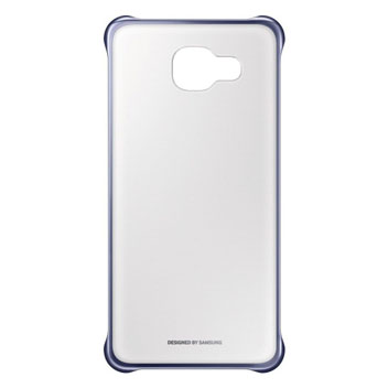 Official Samsung Galaxy A3 2016 Clear Cover Case - Blue / Black