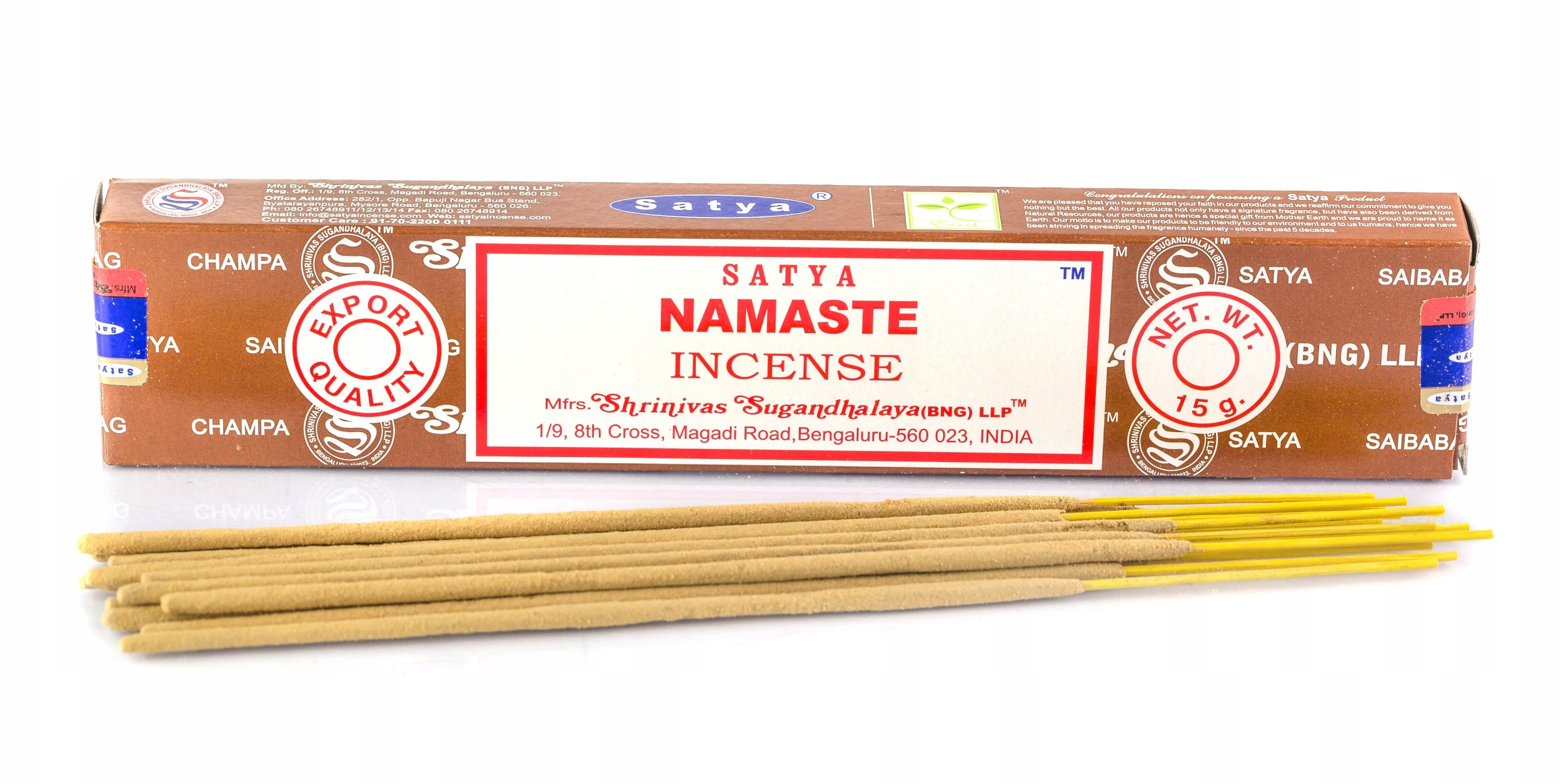 Satya Kadzidełka Myrrh Incense – Aromatyczna podróż do Indii
