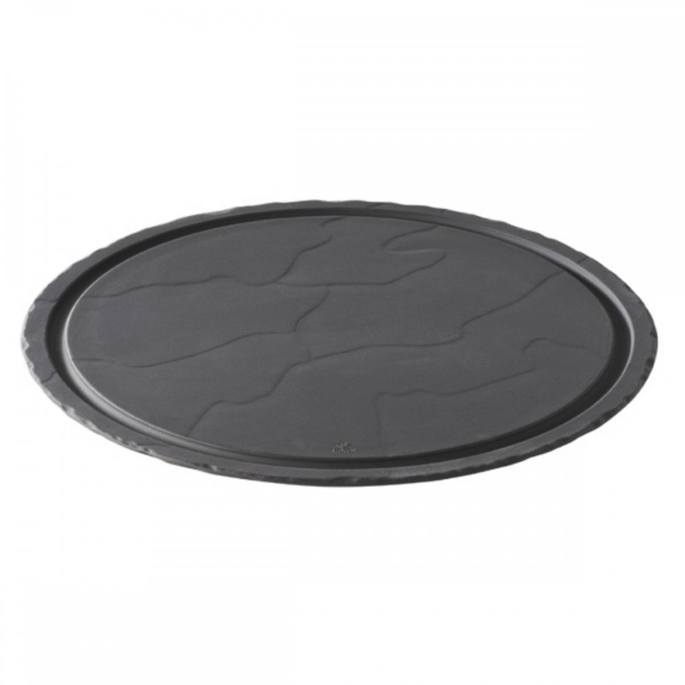 BASALT, Łupek Okrągły 30 cm – Elegancja i funkcjonalność w Twojej kuchni