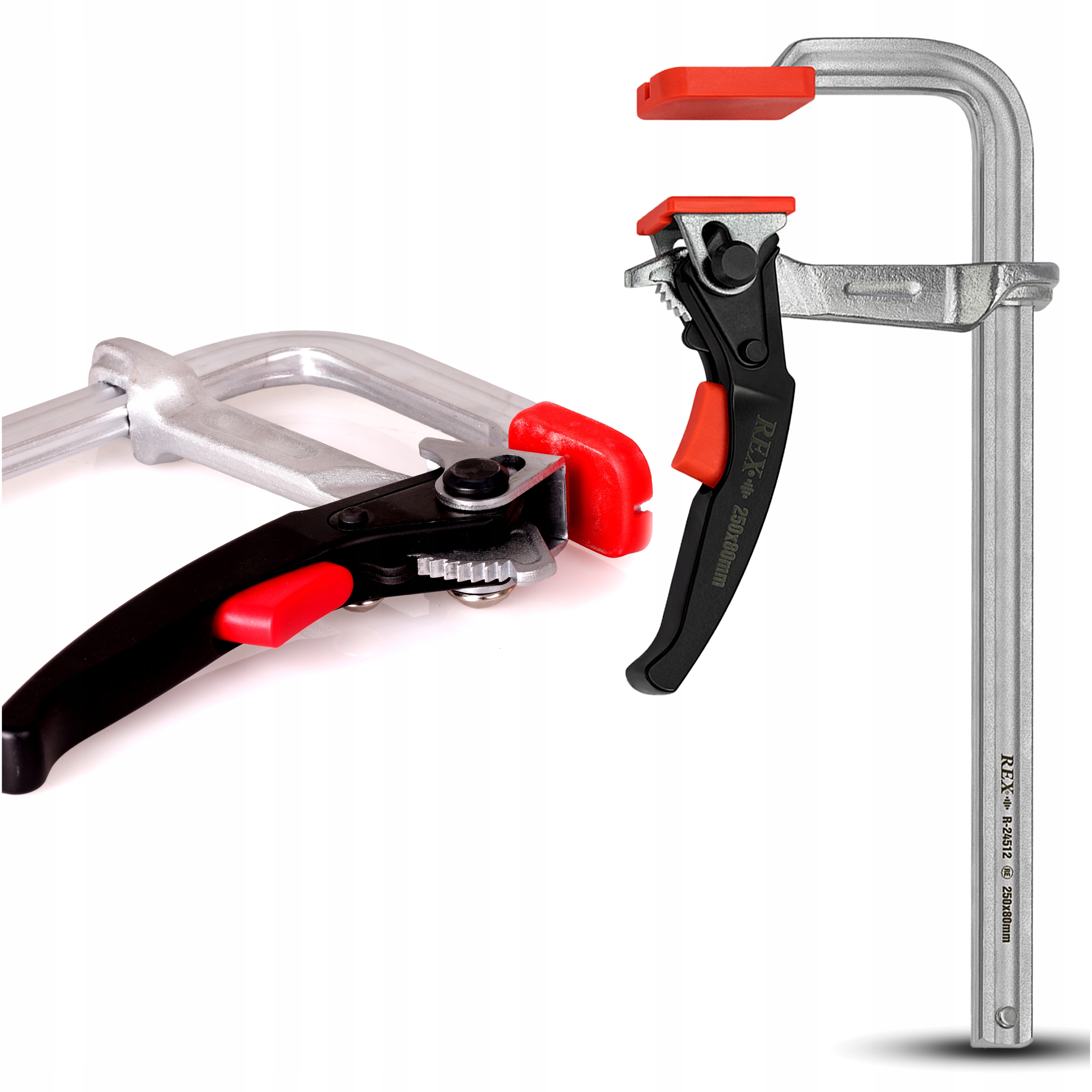 Ścisk stolarski ARTPOL 80x250mm - Niezawodne narzędzie do pracy