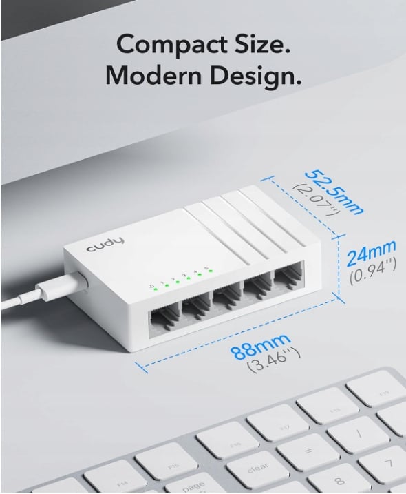 Kompaktowy design i łatwość montażu