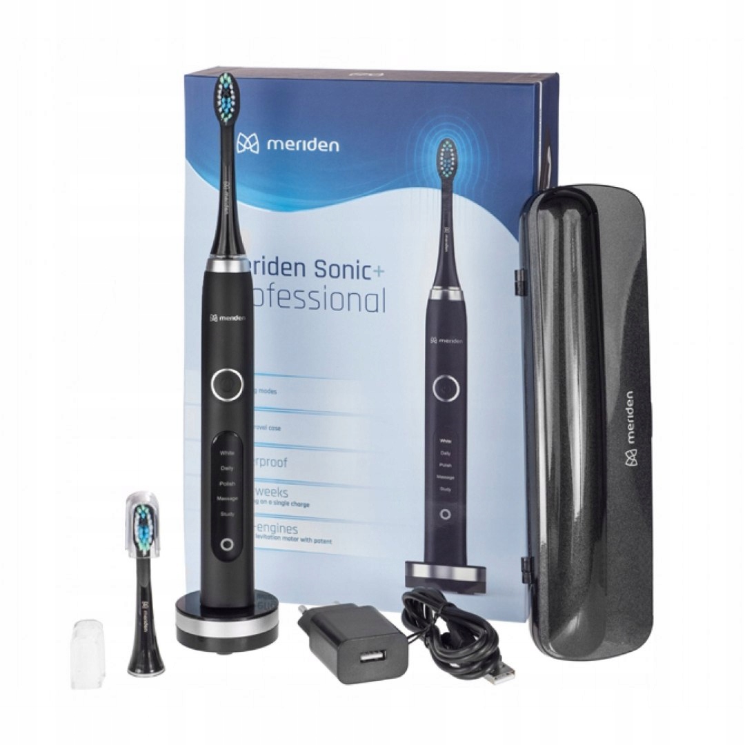 Szczoteczka soniczna Meriden Sonic+ Professional MS 589B – Innowacyjne czyszczenie zębów