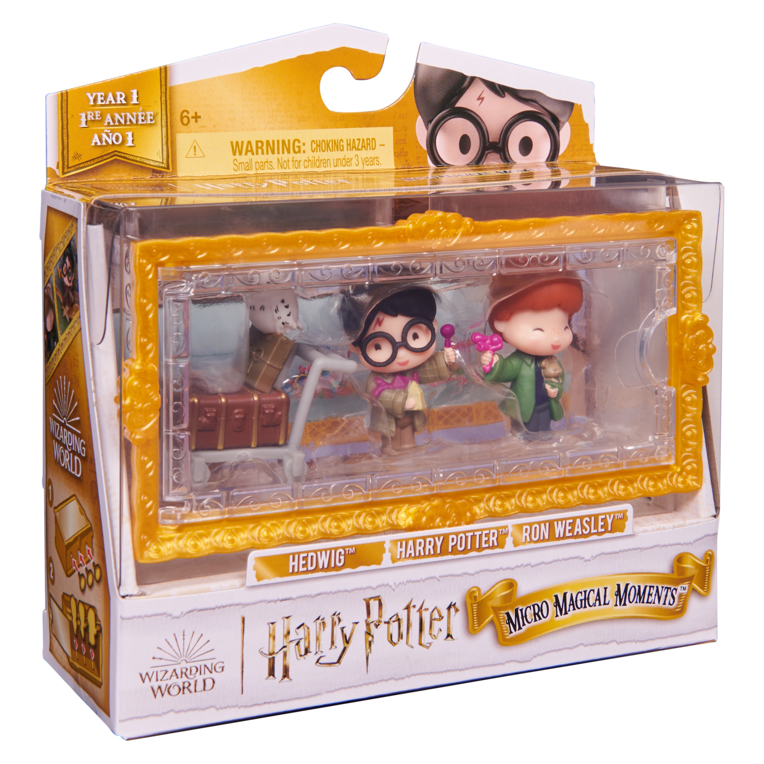 Wizarding Harry Potter Magical Minis Harry Ron 3pak – Odkryj magiczny świat czarodziejów