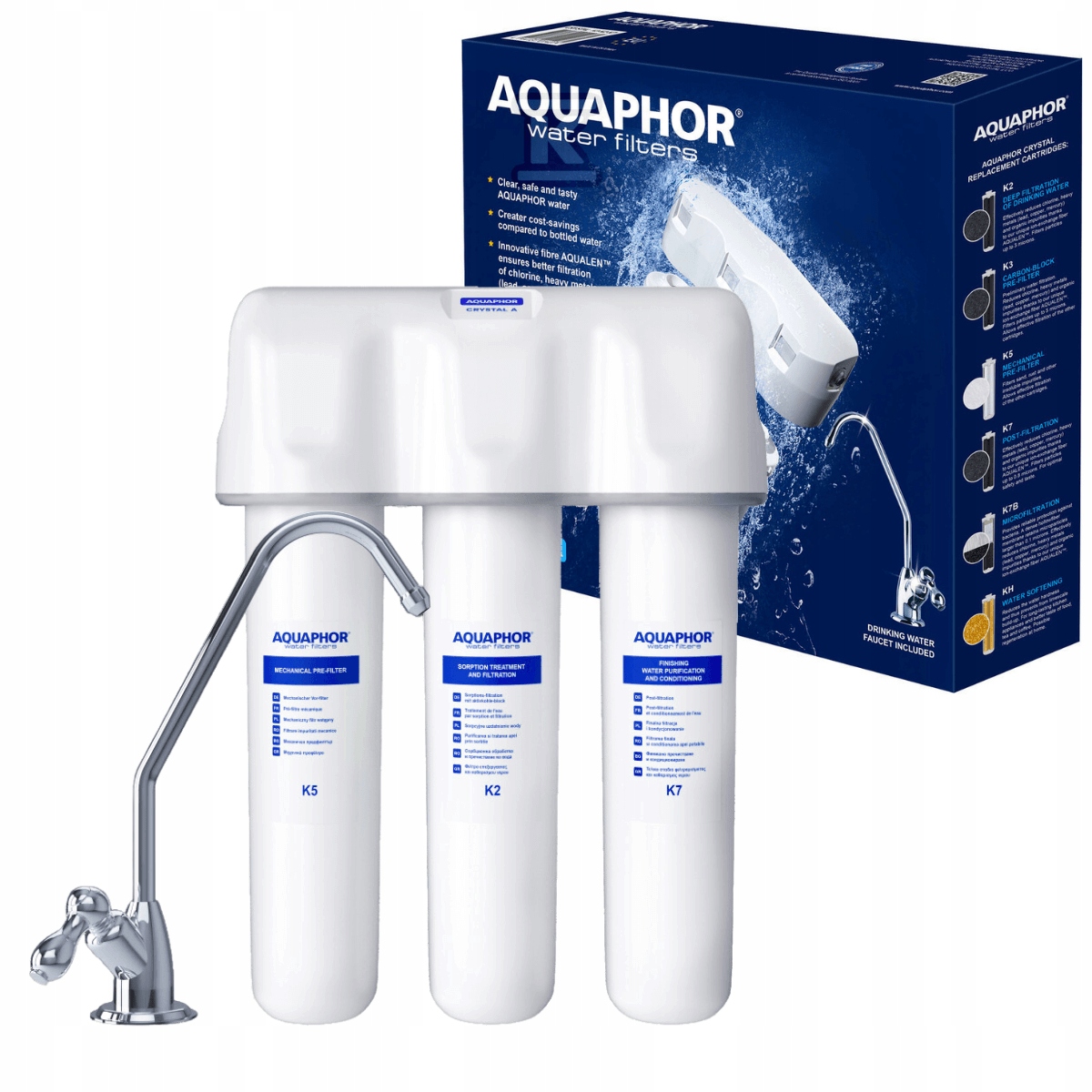 Filtr Kryształowy A (K5, K2, K7) – Doskonałe rozwiązanie do filtracji wody