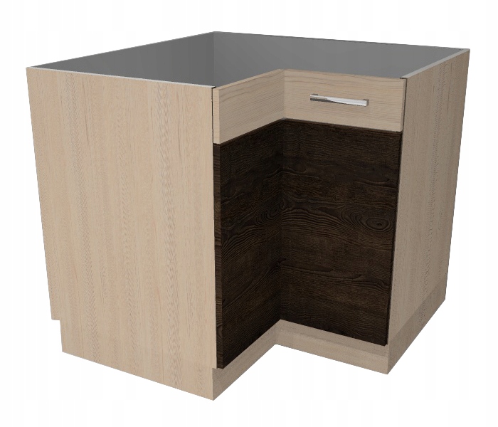 Uniwersalna szafka kuchenna z jedną półką